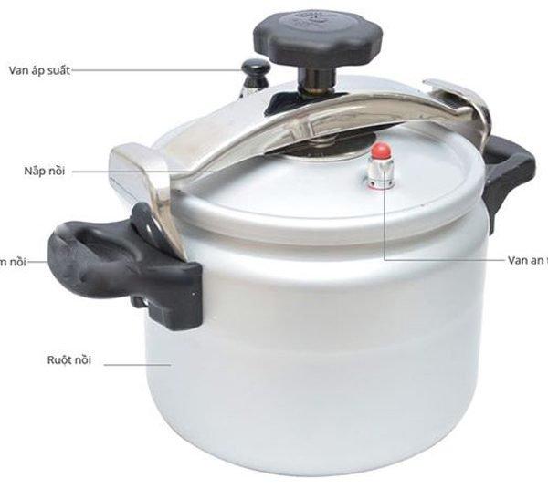 Gioăng nồi áp suất Supor 2 tay cầm (tròn đặc)