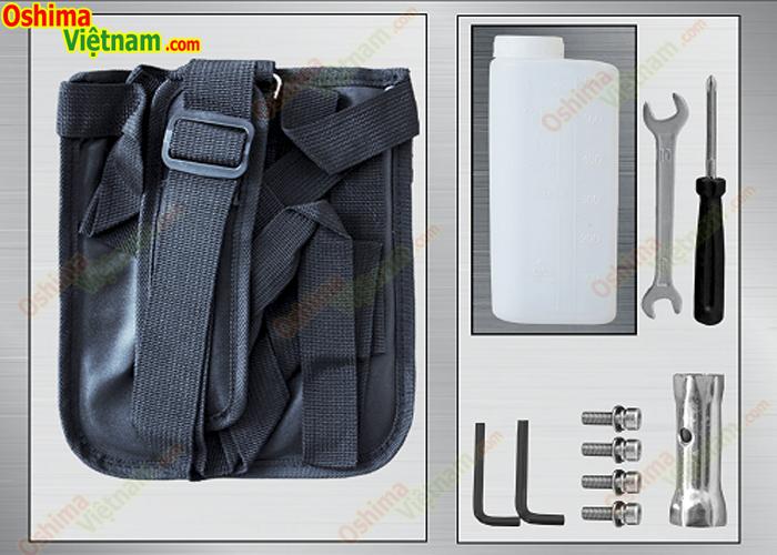 [HCM]Máy cắt cỏ Oshima 330 Bạc