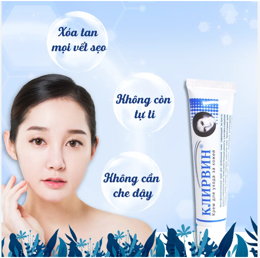 Kem Bôi Mờ Sẹo Klirvin Nga 25g