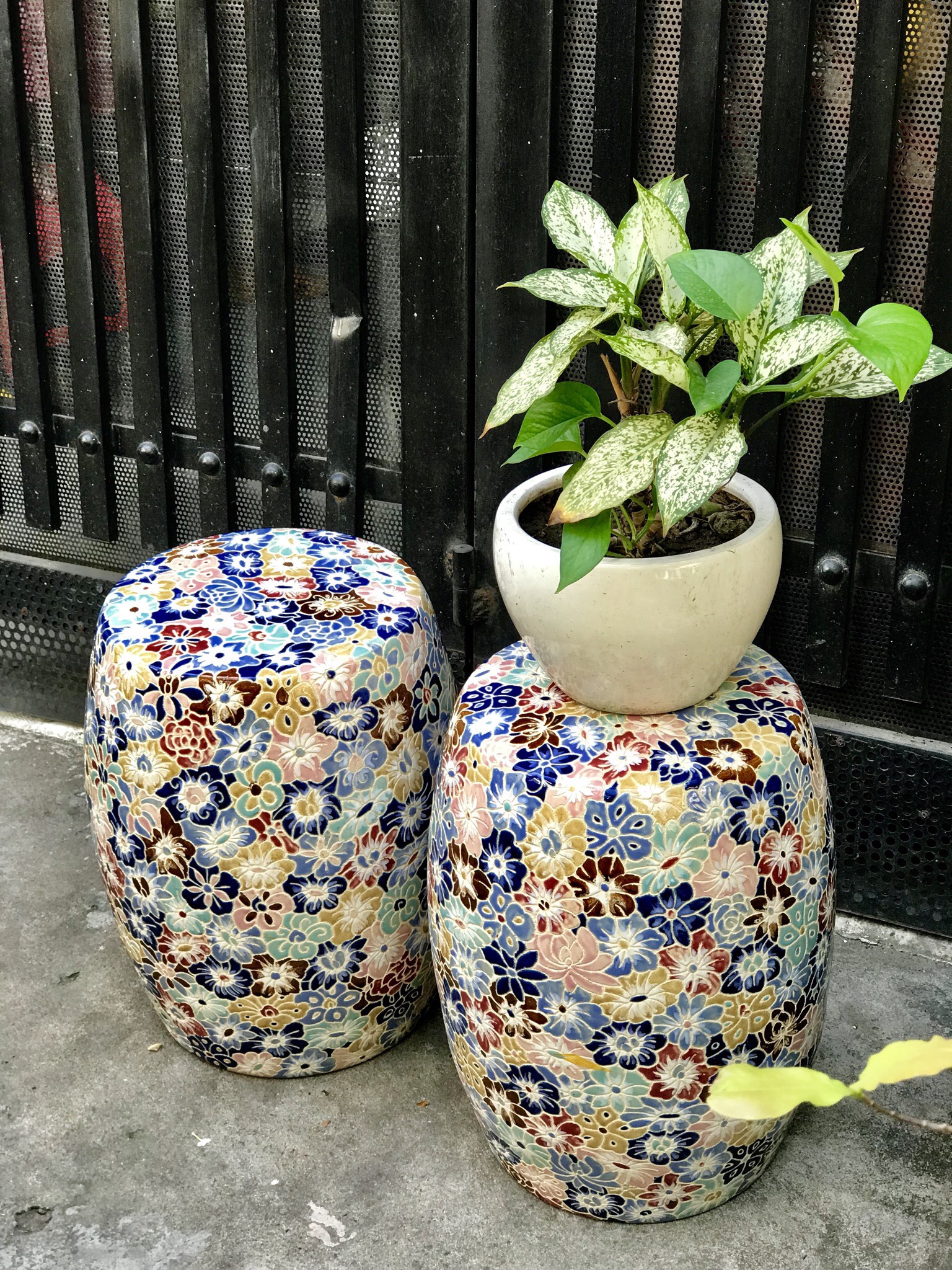 ĐÔN BÁCH HOA GỐM SỨ NAM BỘ