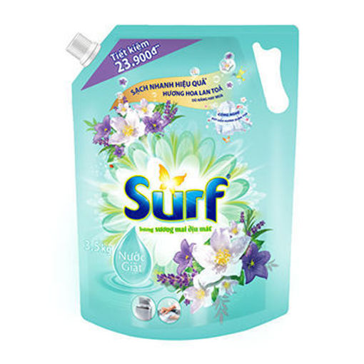 Túi nước giặt Surf 3.3kg hương ban mai/diệu kỳ