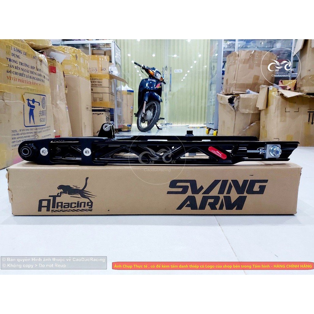 Gắp Nhôm CNC EX150 nặng 3,4kg nhôm dầy AT RACING HÀNG - lắp như