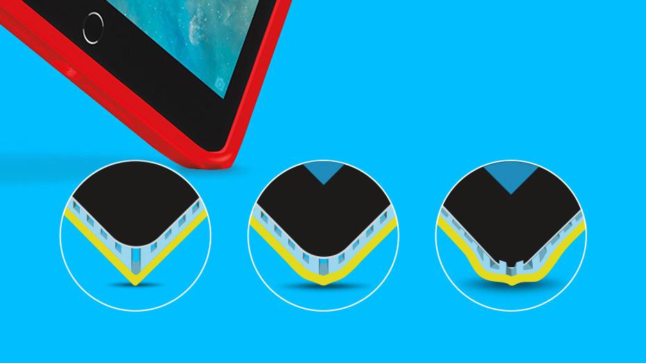 CASE Bảo Vệ Ipad Pro 9.7  Logitech BLOK (Bảo vệ ipad an toàn khi rơi từ độ cao 1.8m)