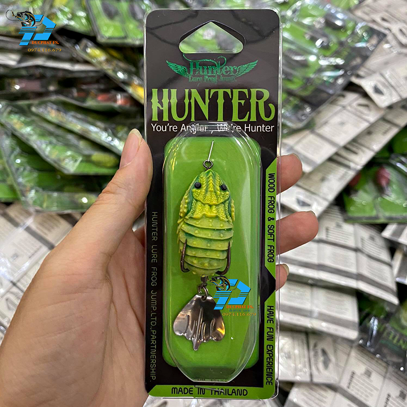 Mồi câu lure V4 hunter thái lan. siêu HOT, sốc cá.!!!
