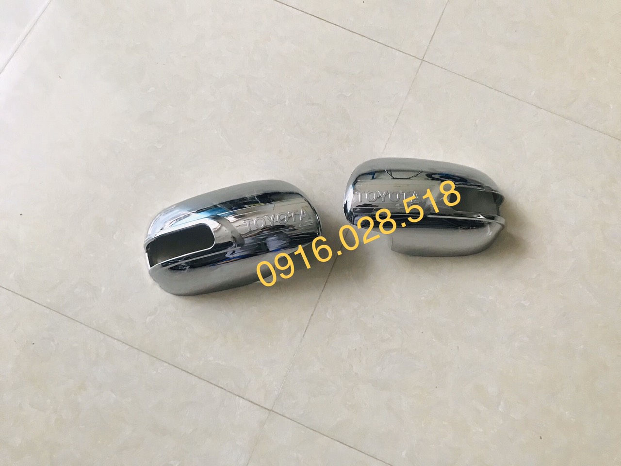 Bộ 2 ốp gương chiếu hậu xe toyota vios 2008-2013