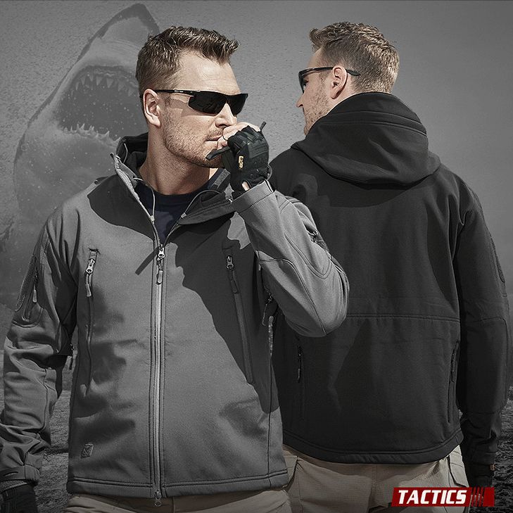 Áo Khoác Chiến Thuật TAD, Áo Khoác Tactical Lót Nỉ Vải Trượt Nước