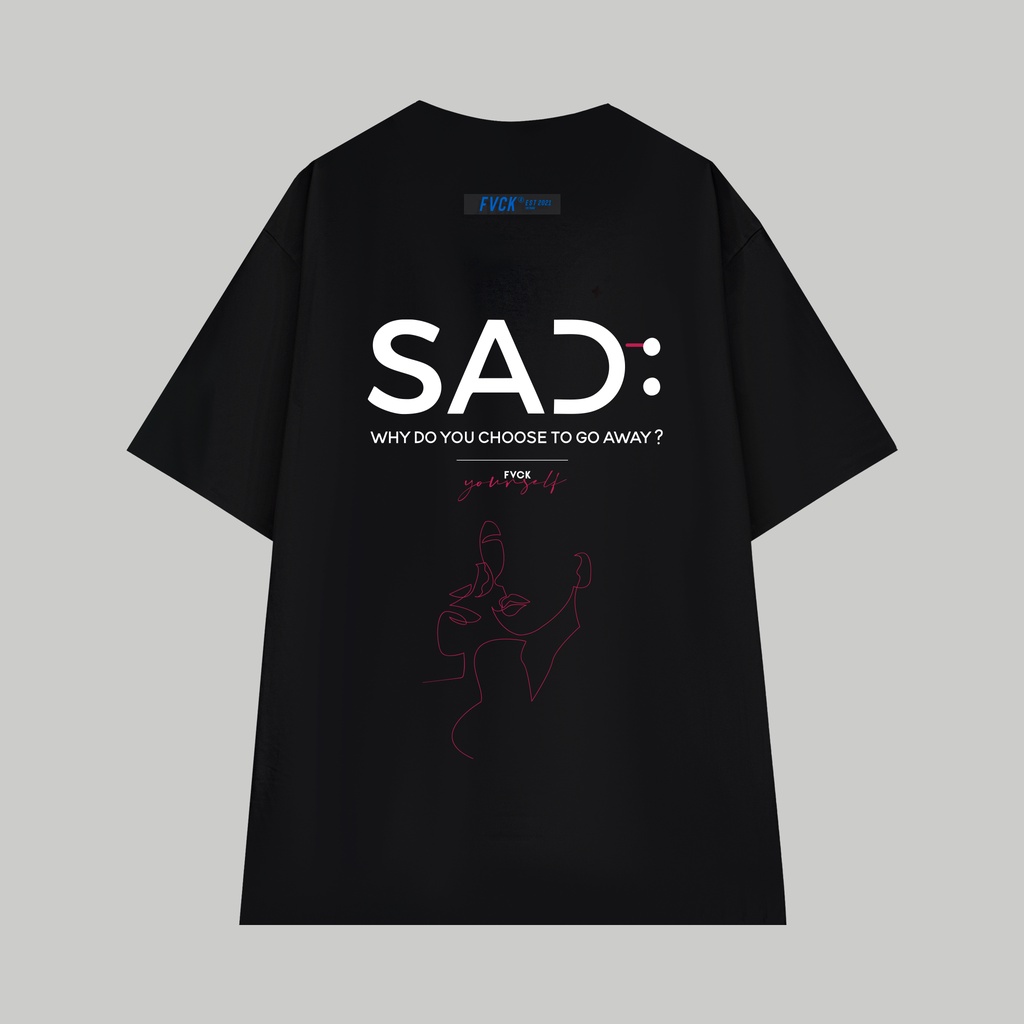 Áo thun fvck bad day đen - fk106