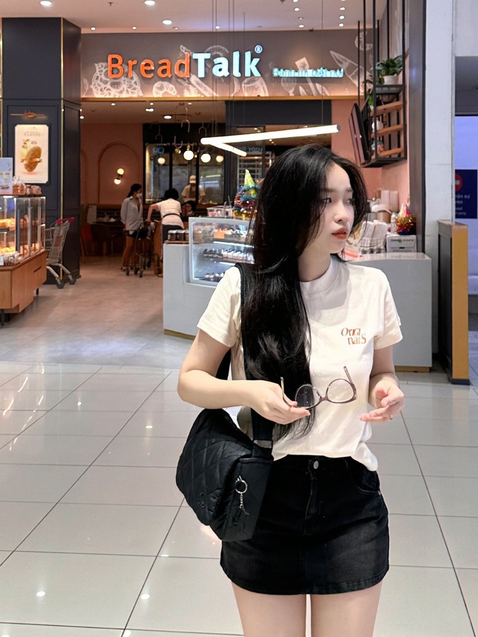 Chân Váy Denim Dáng Ngắn Basic 2 Màu Dễ Phối Đồ 2023 𝘽𝙮.𝘾𝙖𝙢𝙘𝙖𝙢