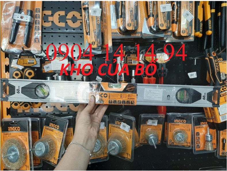 Thước thủy(kèm theo nam châm hút) 60cm Ingco HSL38060M