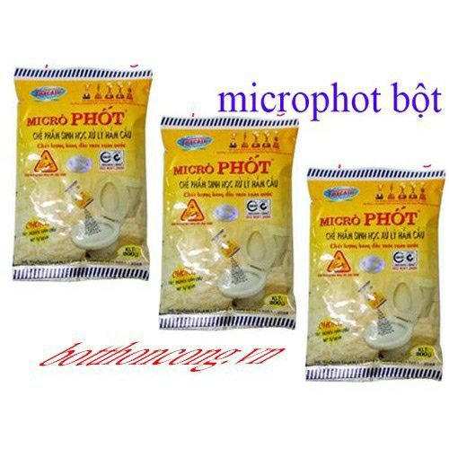 Men xử lý bể phốt microphot 200g