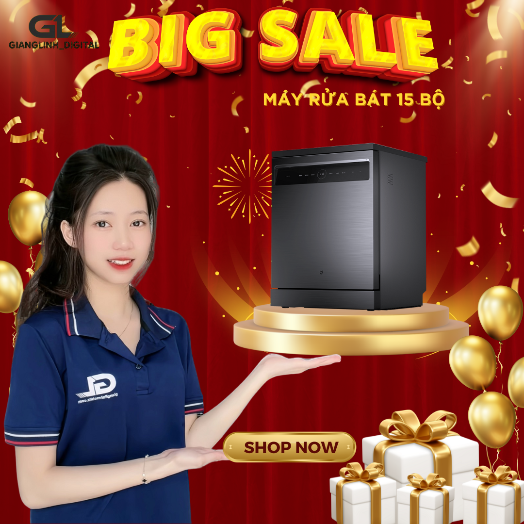Máy Rửa Bát Xiaomi Mijia S1 15 Bộ (VDW1501M)