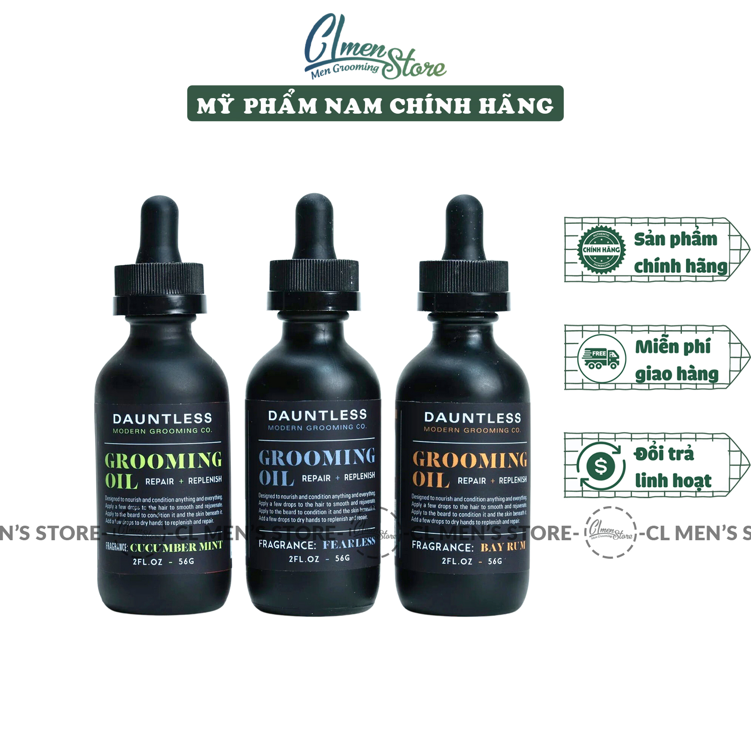 Dầu dưỡng tóc Dauntless Grooming Oil 50ml