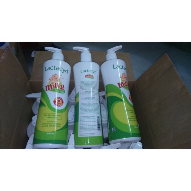 Sữa Tắm Lactacyd Milky 500Ml/250Ml 4.8