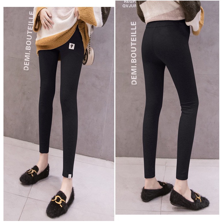 Quần bầu LEGGING LÓT LÔNG SIÊU ẤM ÁP