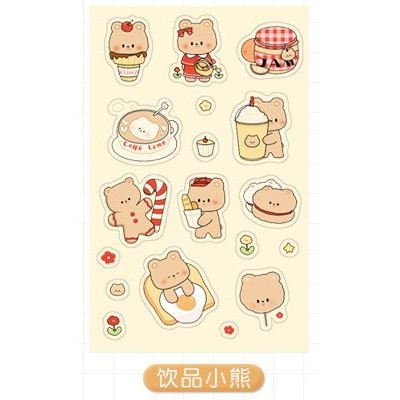 Bộ Miếng Dán Eslite yoyo Đáng Yêu E100