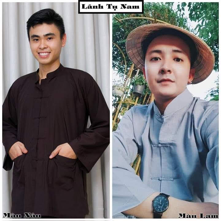 Đồ lam đi chùa nam, đồ phật tử mẫu lãnh tụ