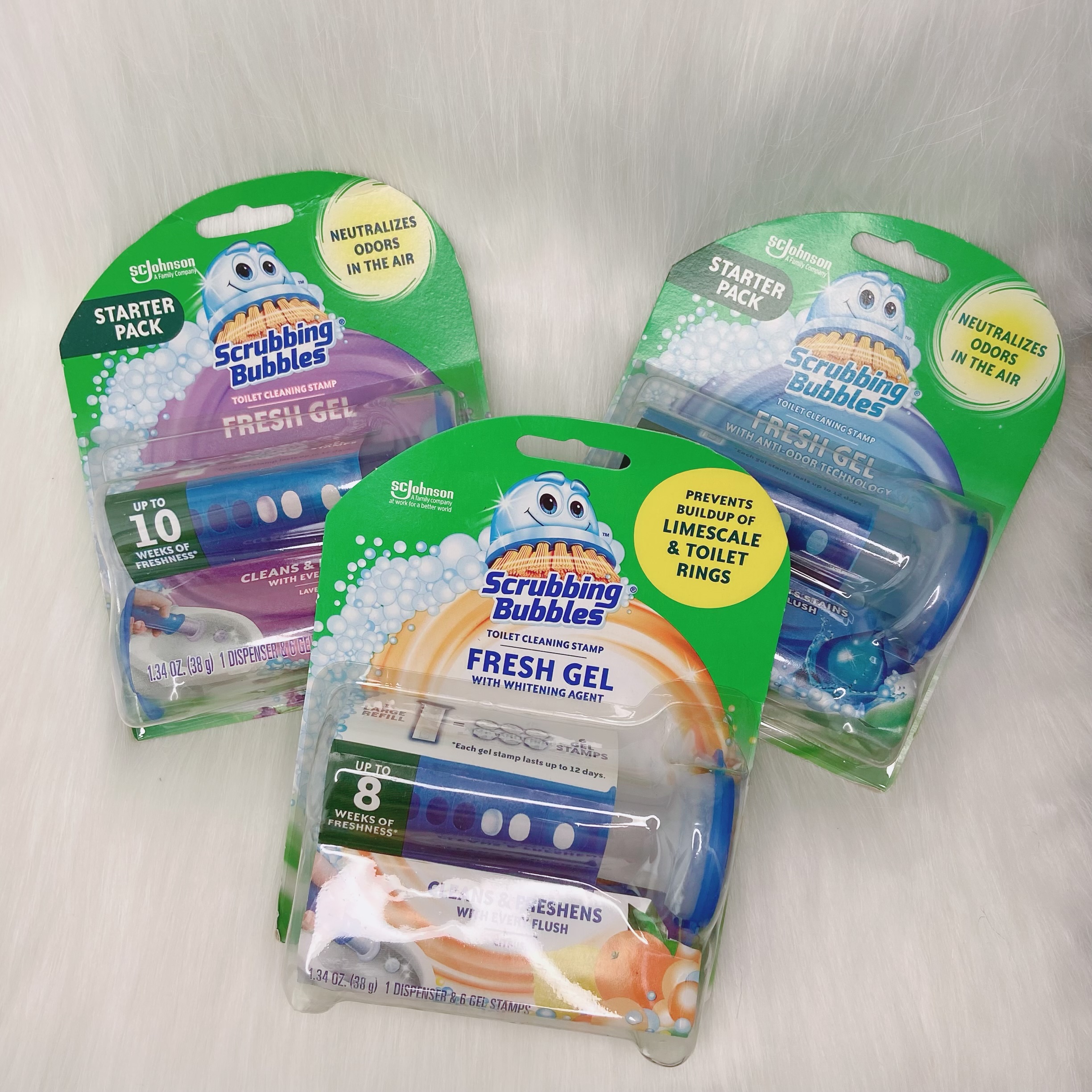 Gel Thơm Toilet Scrubbing Bubbles (Mỹ 🇺🇸)