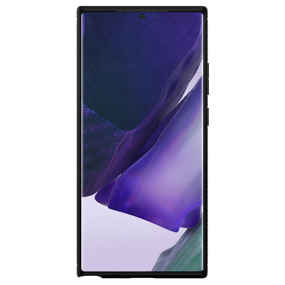 Ốp lưng hàng hiệu Spigen Rugged Armor màu đen cho Galaxy Note 20 Ultra | Galaxy Note 20