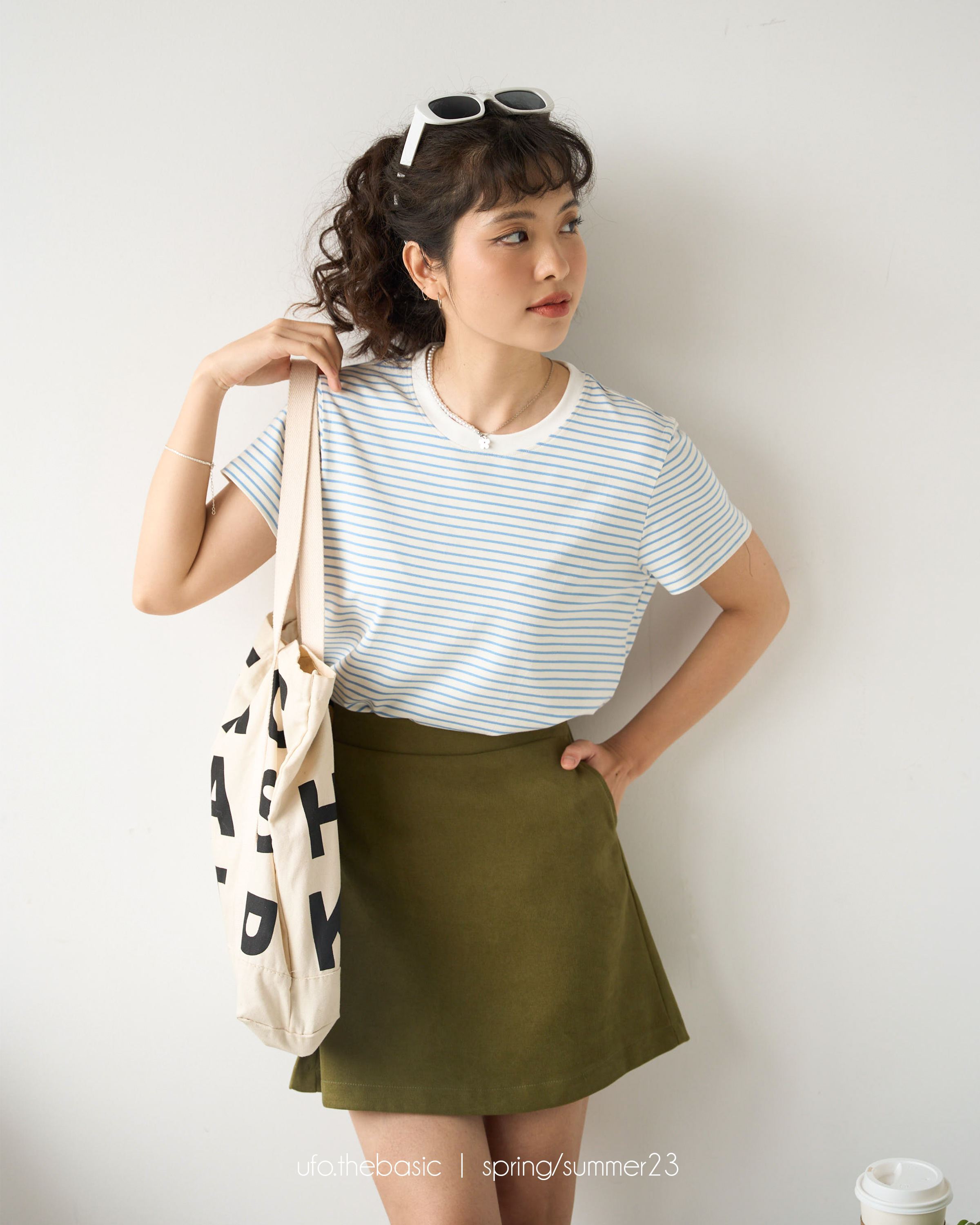 [Nhập LAZLOOK99 GIẢM 100K/500K] Áo phông kẻ form regular cotton cao cấp co dãn - Striped Tee - by ufo.thebasic