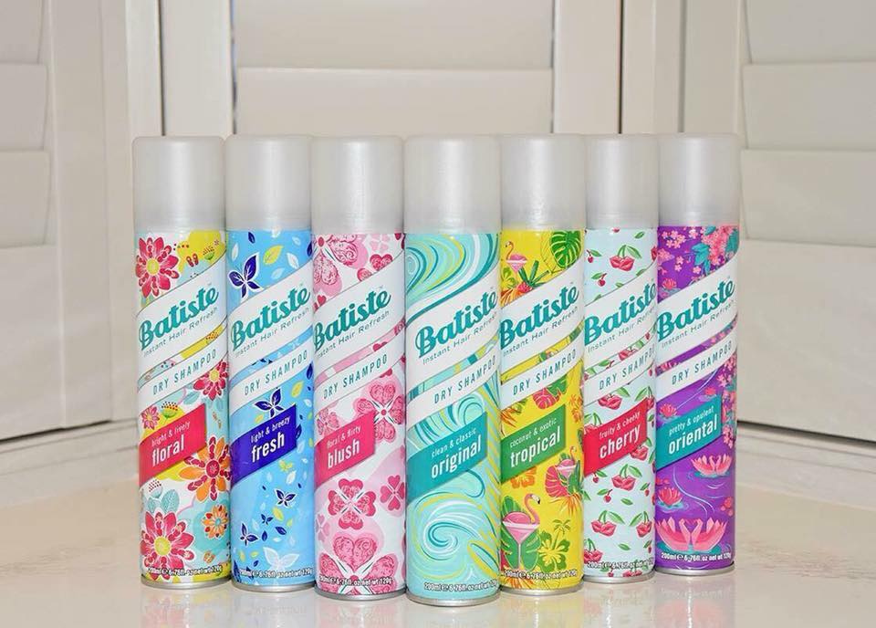 Dầu gội khô batiste dry shampoo 200ml, xịt tóc giúp hết bết dính, tóc bồng bềnh tức thì