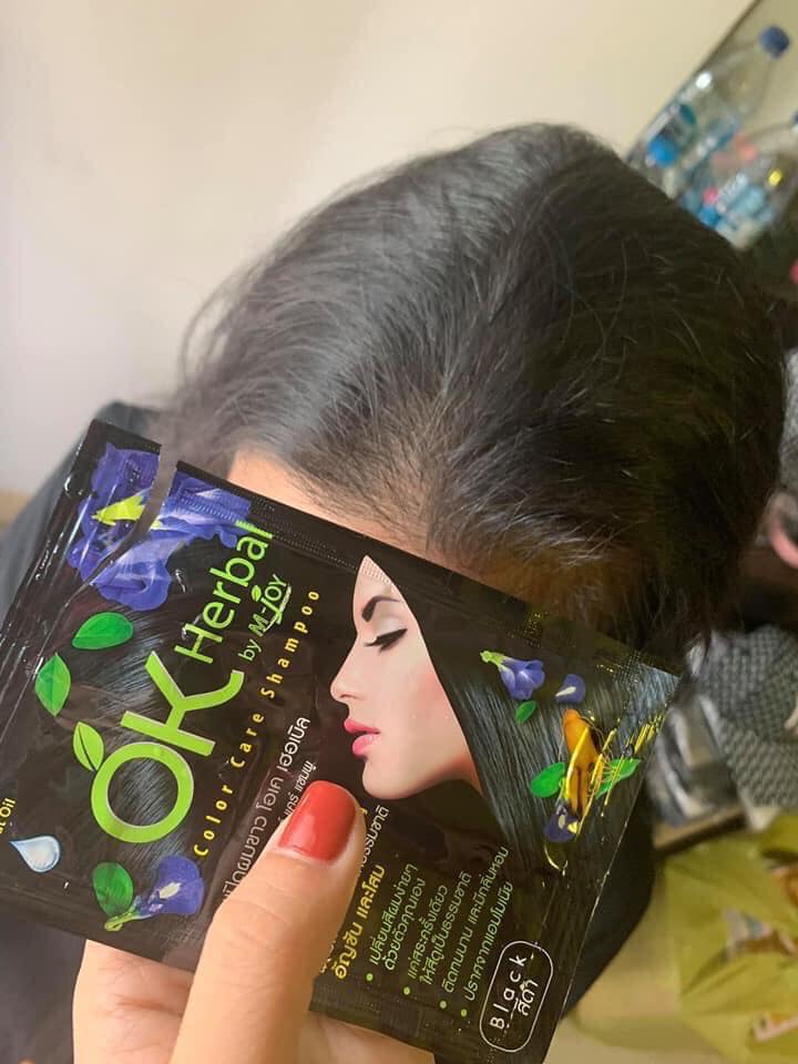Gội nhuộm tóc OK HERBAL Thái Lan