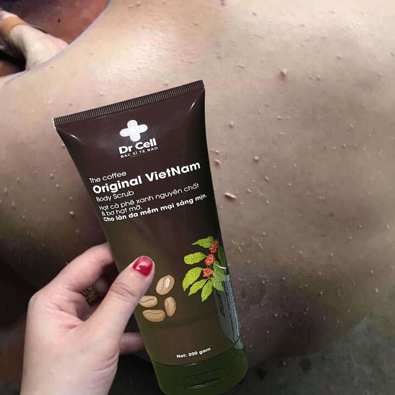 Tẩy Da Chết Body The Coffee Dr Cell, Chai 200g