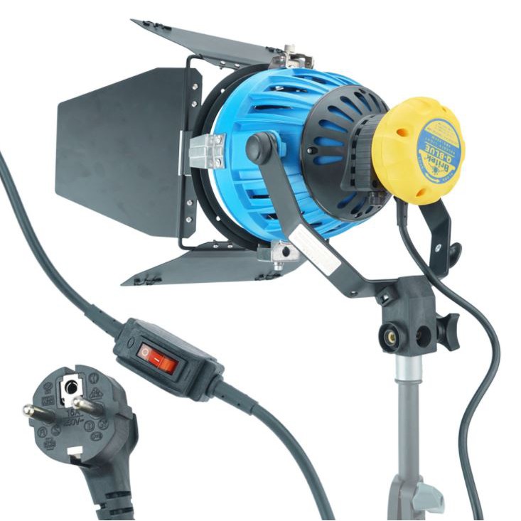 ĐÈN PHA STUDIO HALOGEN 800W QBLUE-800 (ÁNH SÁNG ẤM)