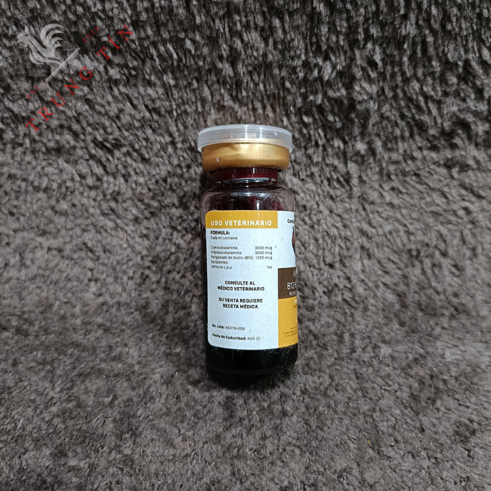 B12 6000 + B15 (Thuốc bổ dành cho gà đá cao cấp của MEXICO) - 1 lọ / 10ml