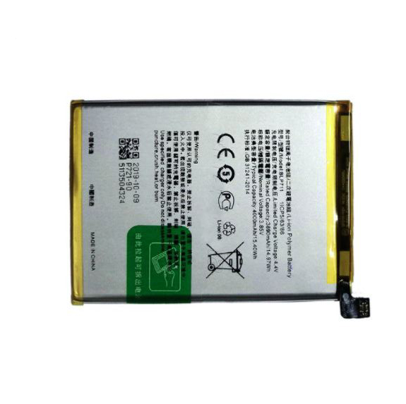 PIN OPPO P711 / A1K / 4000MAH ( LOẠI 1 BẢO HÀNH 6 THÁNG )