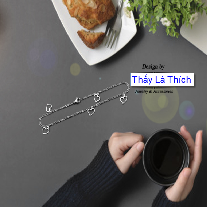 Lắc tay hình trái tim lắc đeo tay nữ đẹp lắc ngọc lắc nữ - Cam kết 1 đổi 1 nếu đen và gỉ sét