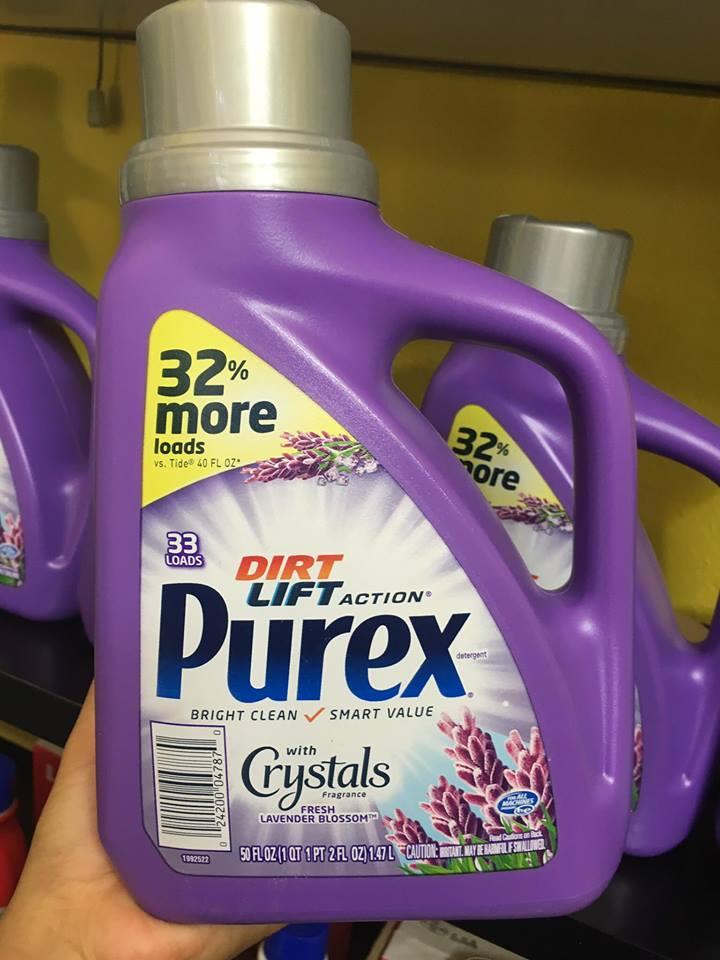 Nước giặt Purex Lavender Fresh 1.47lít