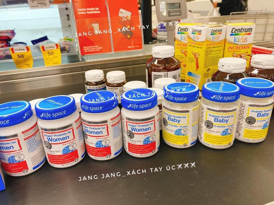 Life Space Urogen Probiotic dành cho phụ nữ 40 viên