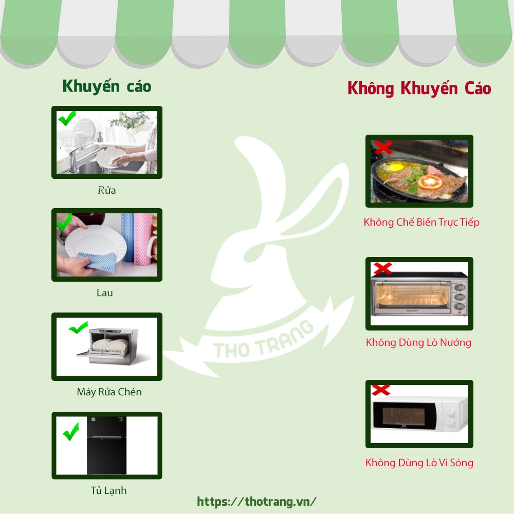 Chén cơm trắng Melamine Srithai Superware Thái Lan cao cấp