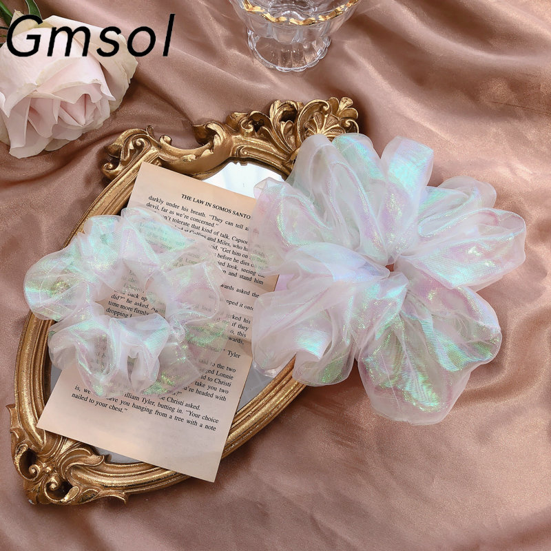 [Jewelrydream-C]Dây buộc tóc đuôi ngựa Gmsol lấp lánh thời trang-INTL