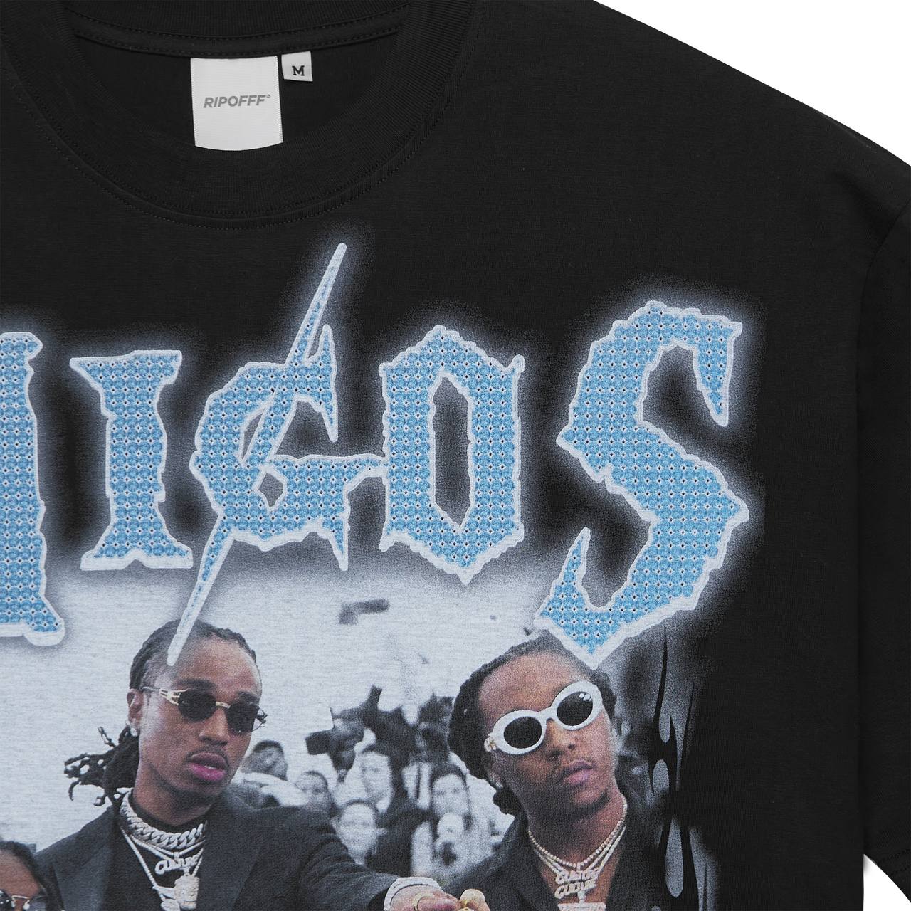 RIPOFFF Migos T-shirt - Black