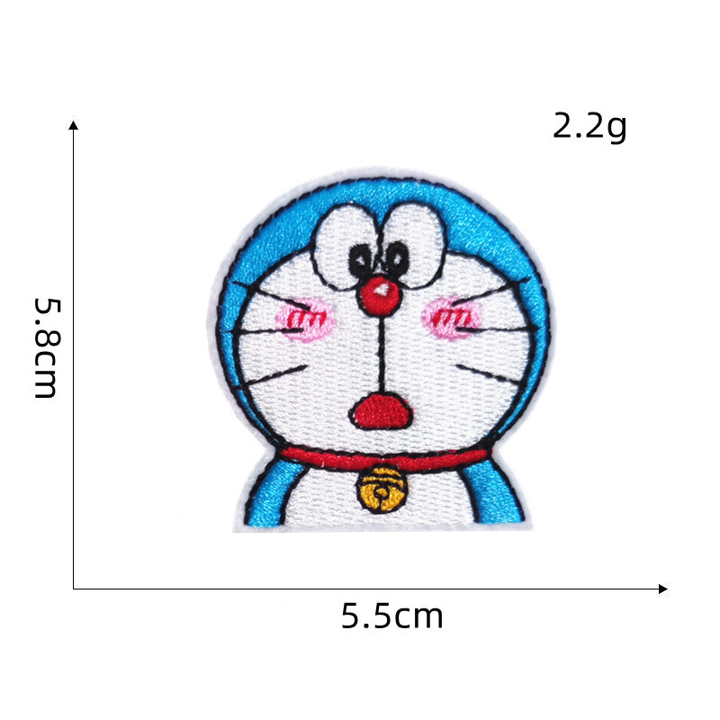 Sticker ủi hình doraemon Miếng Dán Áo hình doraemon