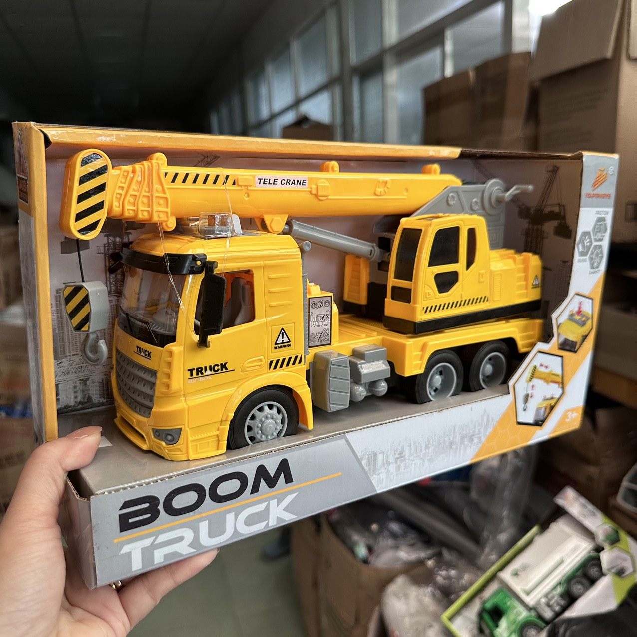 Xe đồ chơi chuyên dụng dùng pin (Xe Cần cẩu - Xe chở rác)