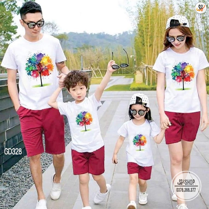 [SĨ] sét bộ đồ nữ đồ gia đình áo quần ĐỎ ĐÔ ĐỦ MỌI SIZE (1 áo +1 quần) chất đẹp
