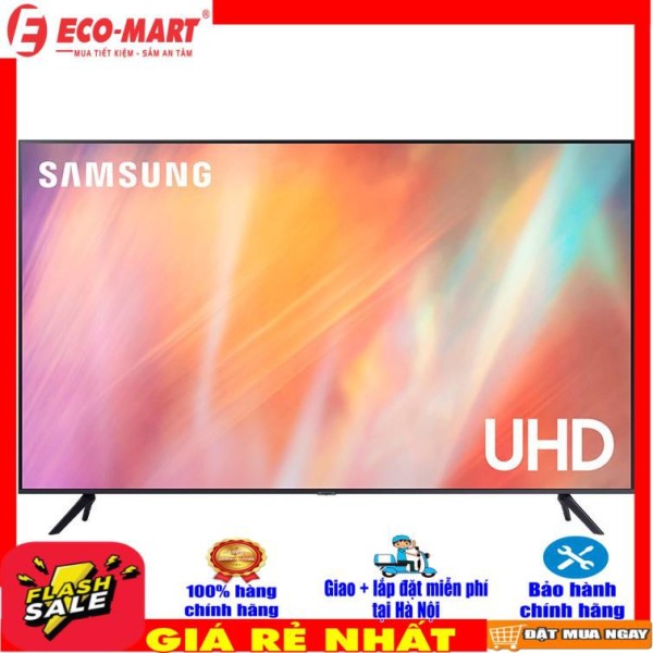 Bảng giá UA75AU7000 Smart Tivi Samsung UA75AU7000KXXV 4K UHD 75 Inch New 2021