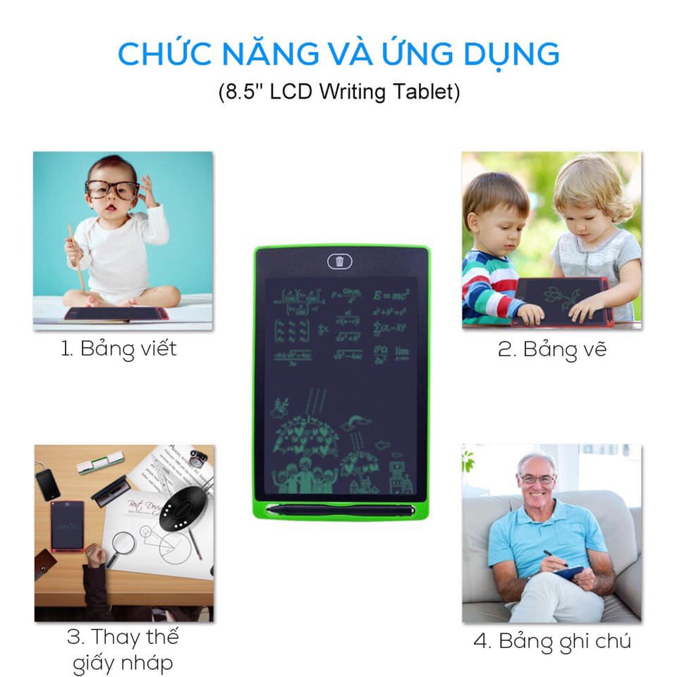 BẢNG VIẾT THÔNG MINH TỰ XOÁ 3 KHÔNG