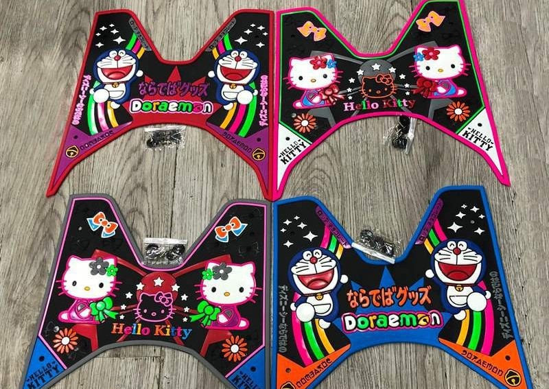 Thảm lót chân vario vision kiểu doremon kitty