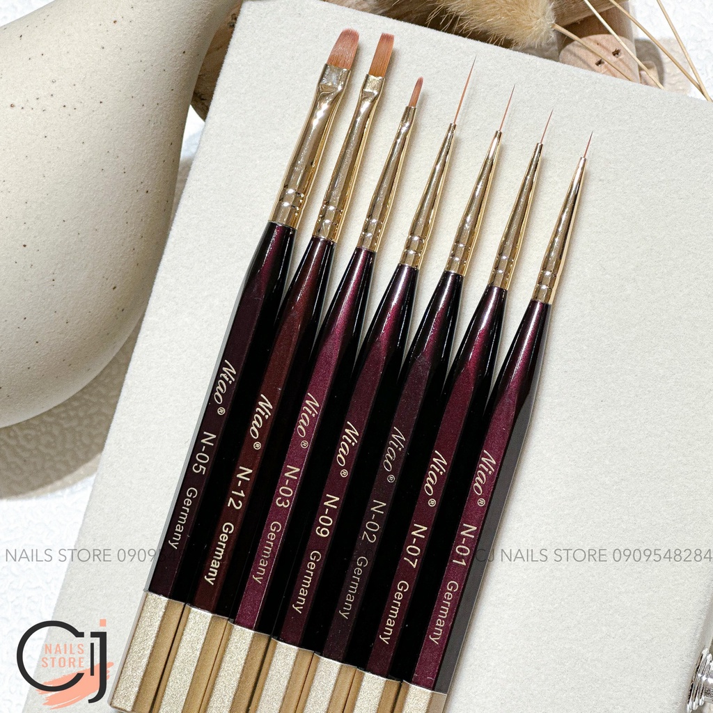 {CJ Nails Store} Cọ NIAO Lông Chồn Cao Cấp