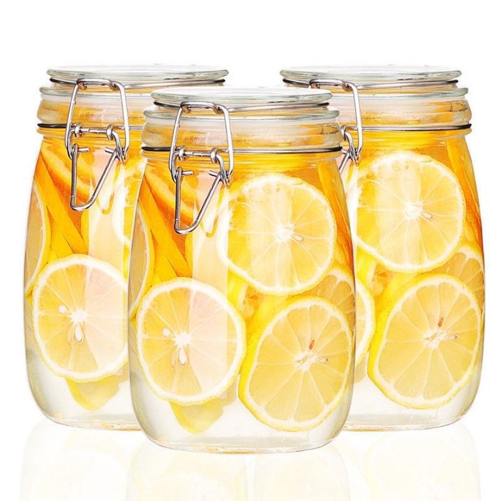 Glass Jar with Lid 1500ml