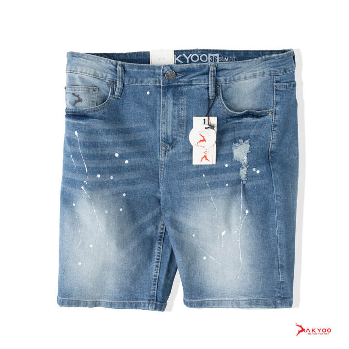 Quần Short Jean Rách Mài Phong Cách Trẻ&hellip;