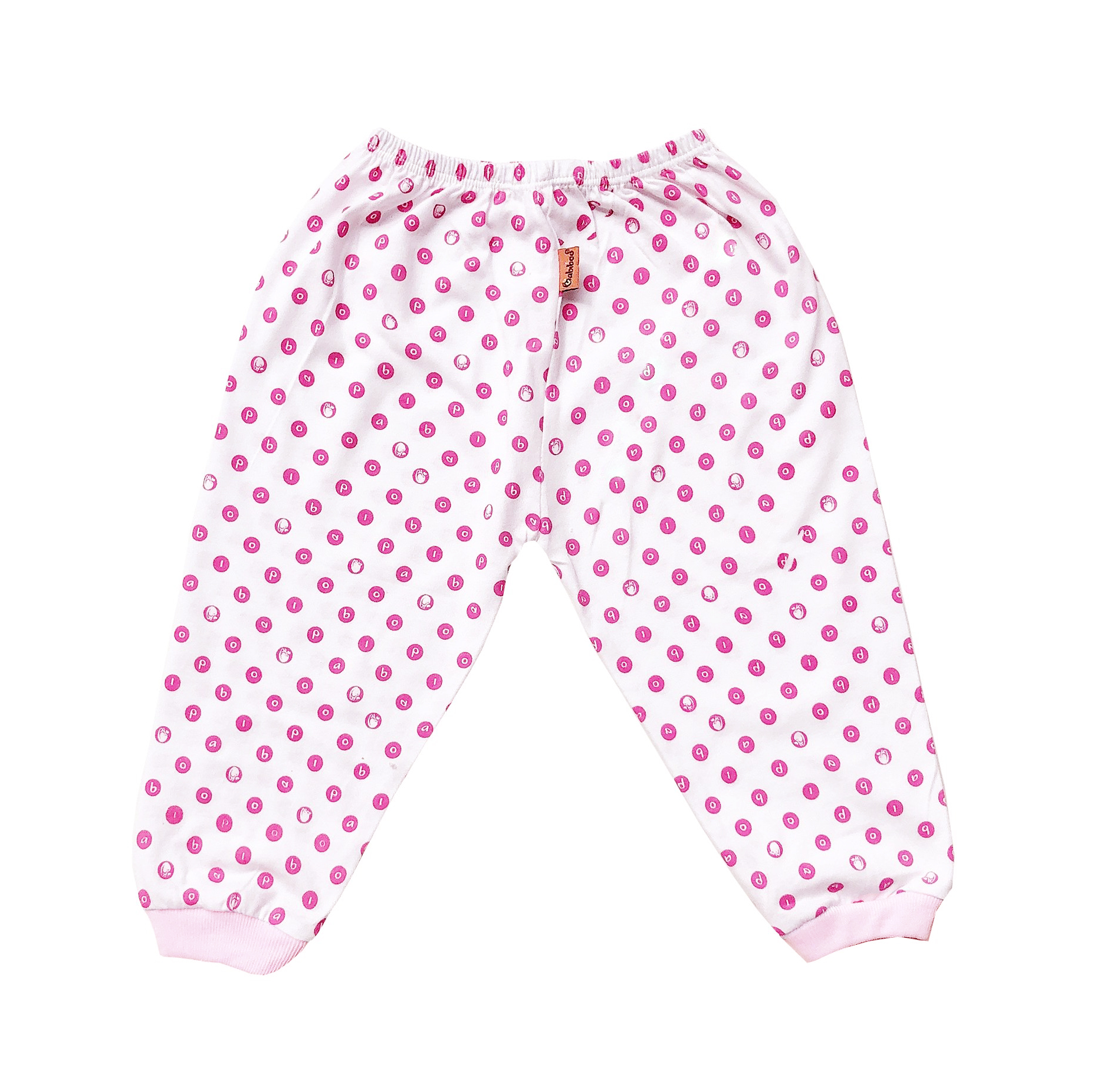 Quần sơ sinh dài chấm bi BABIBOO BB48