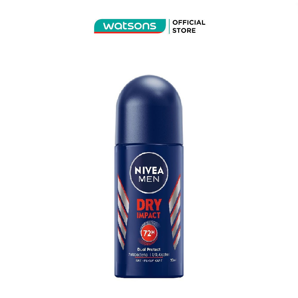 Lăn ngăn mùi nam khô thoáng nivea 50ml