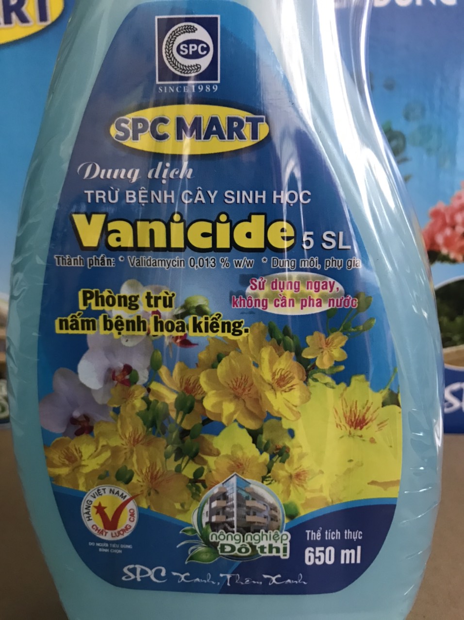 Dung dịch trừ bệnh cây sinh học Vanicide 5SL
