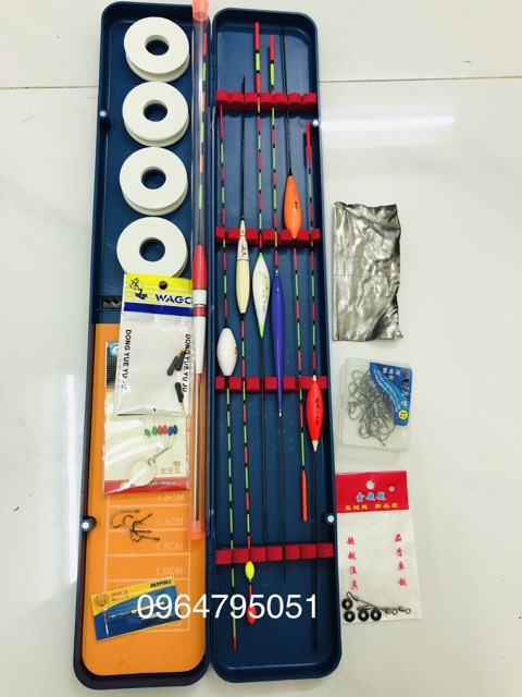 Bộ hộp phao câu đài , câu đơn  (cam kết đổi trả trong 2 tuần đầu)