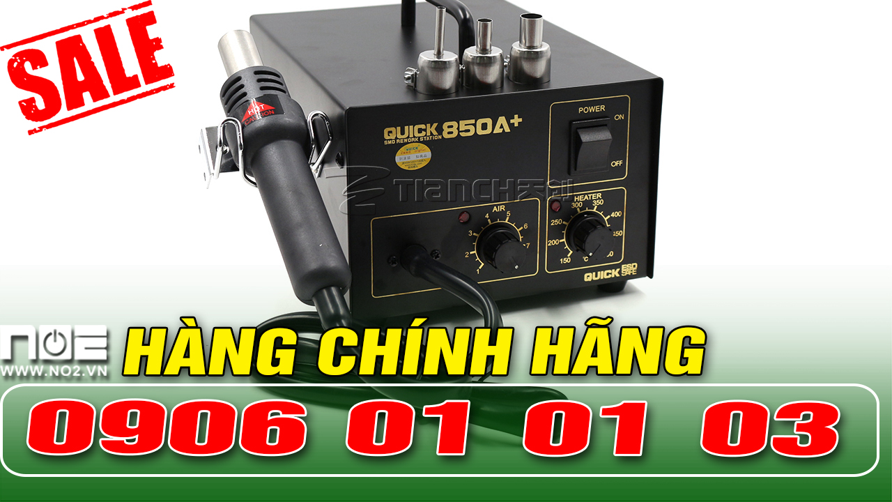 Máy khò quick 850a, HÀNG CHÍNH HÃNG LOẠI 1