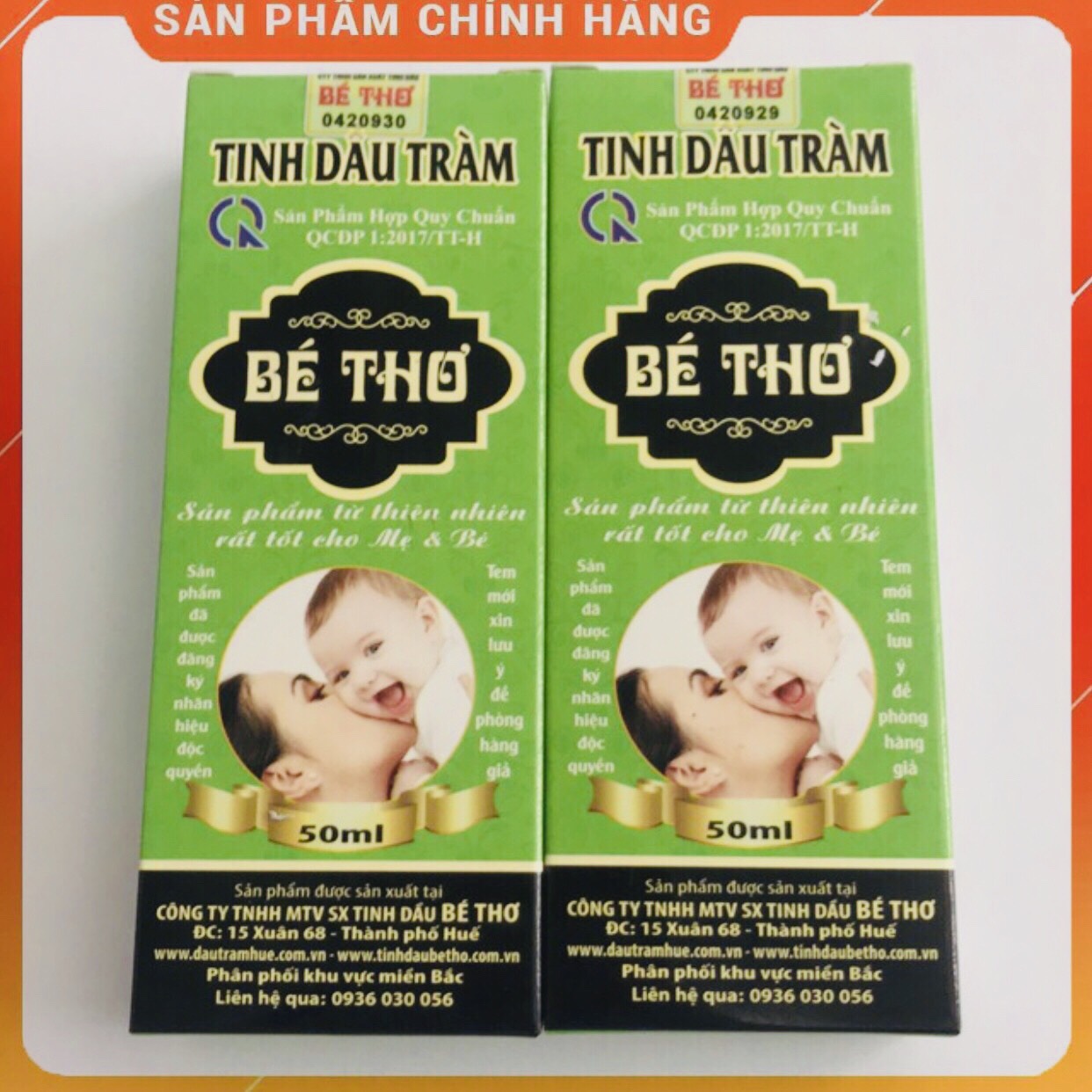 DẦU TRÀM BÉ THƠ 50ML-CHÍNH HÃNG HUẾ